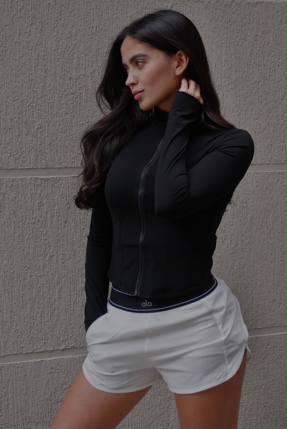 CHAQUETA TIPO CORSÉ AIRBUSH NEGRA