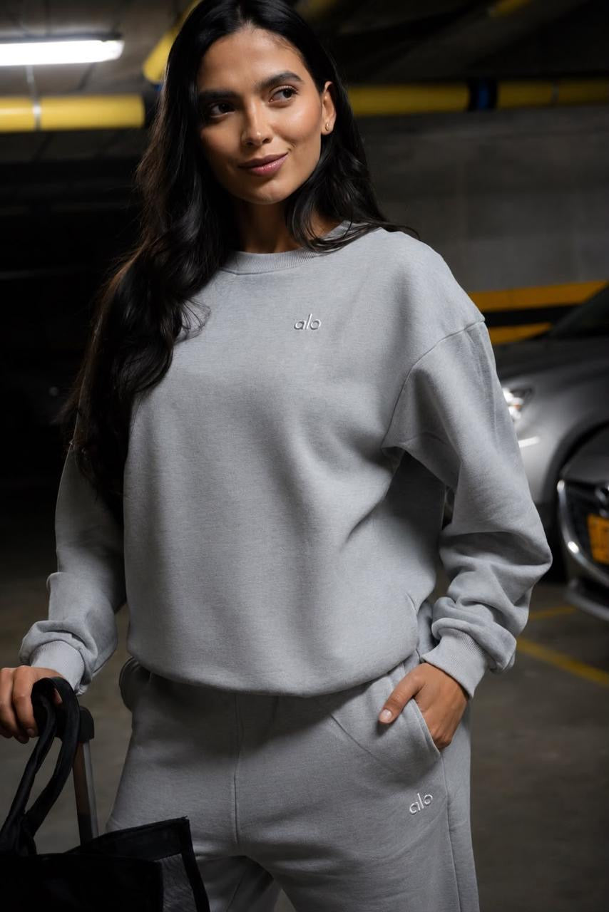 SUDADERA ACCOLADE GRIS