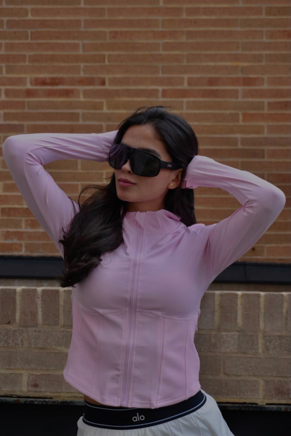 CHAQUETA TIPO CORSÉ AIRBUSH CANDY HEART PINK