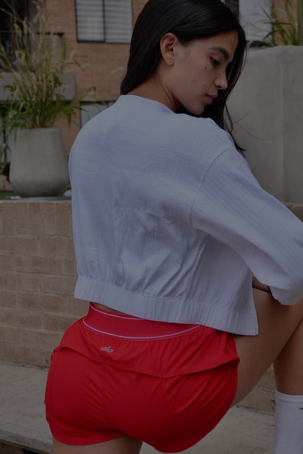 SHORT MATCH POINT ROJO