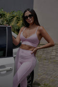 CONJUNTO LOVE LANGUAGE AIRLIFT CANDY HEART PINK
